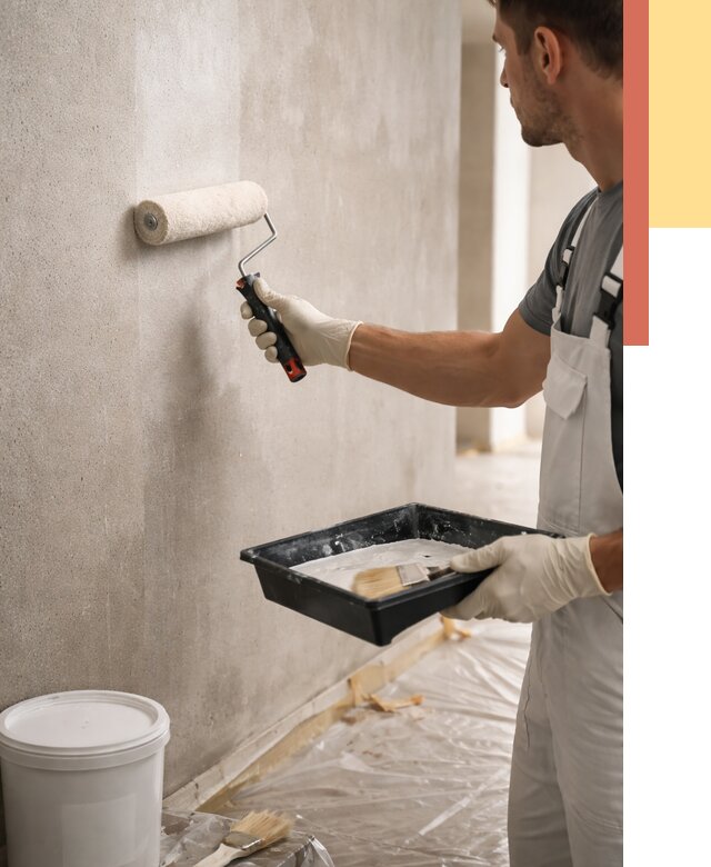 Грунтовка стен в Балаково от 2239 руб. м2 — быстро, недорого, с материалом | ОТДЕЛОЧНИК-Блк