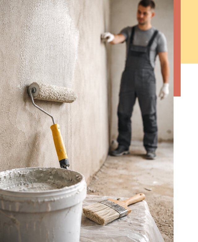 Нанесение бетоноконтакта на стены в Балаково от 4274 руб. быстро и недорого | ОТДЕЛОЧНИК-Блк