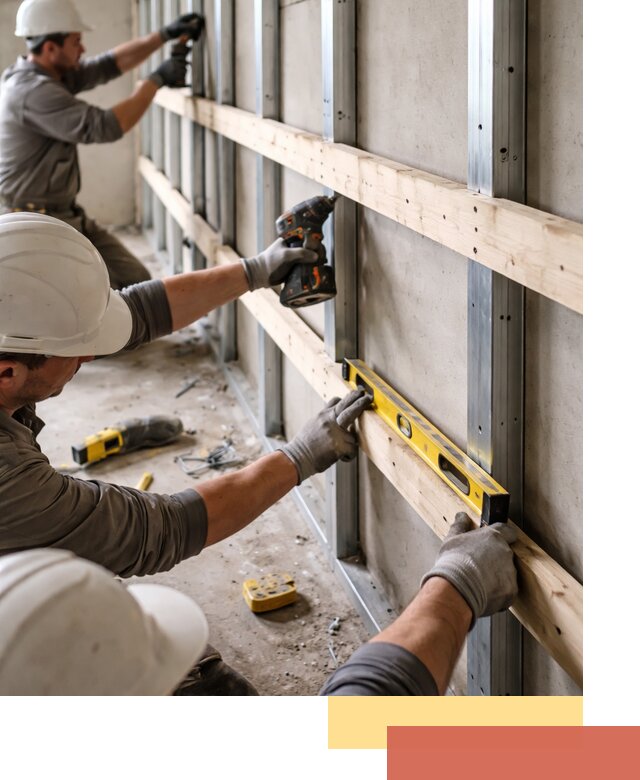 Устройство обрешетки под панели в Балаково