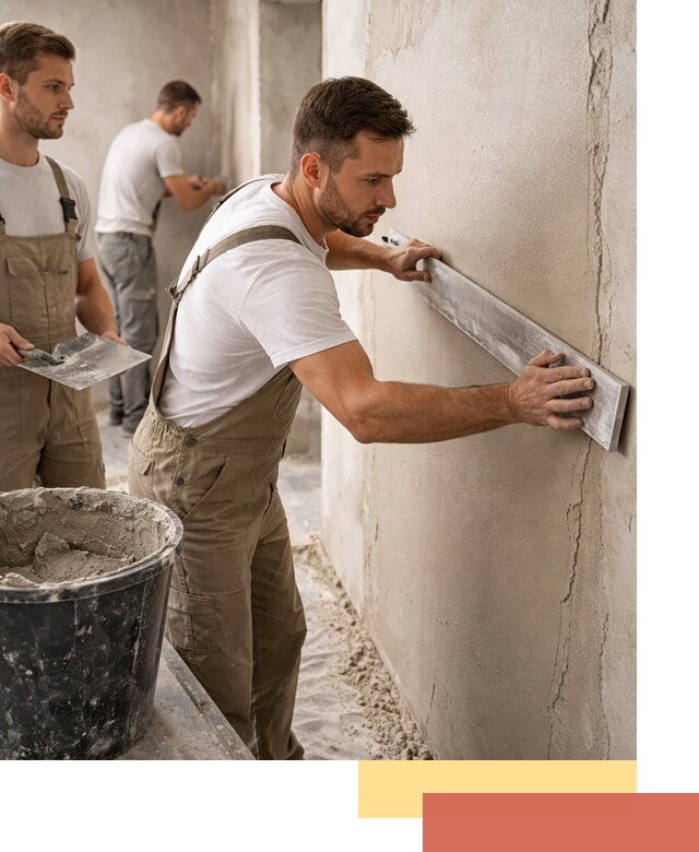 Штукатурка стен без маяков в Балаково быстро и качественно