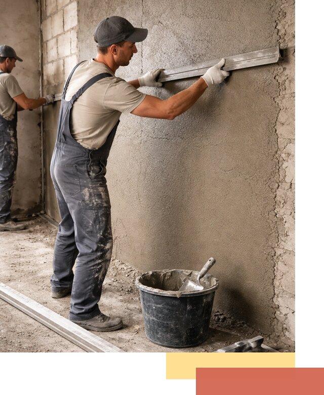 Штукатурка стен цементно-песчаная в Балаково профессионально