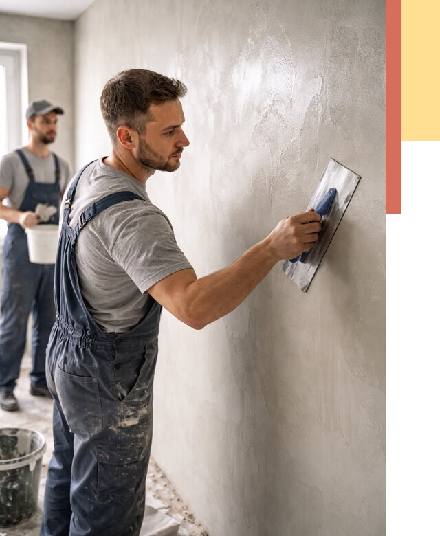 Глянцевание штукатурки стен в Балаково от 7633 руб. — услуги и затирка | ОТДЕЛОЧНИК-Блк