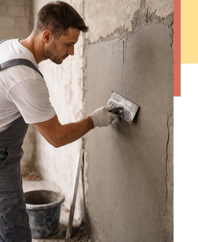 Штукатурка стен под плитку в Балаково от 4274 руб./м2 — выравнивание под плитку | ОТДЕЛОЧНИК-Блк