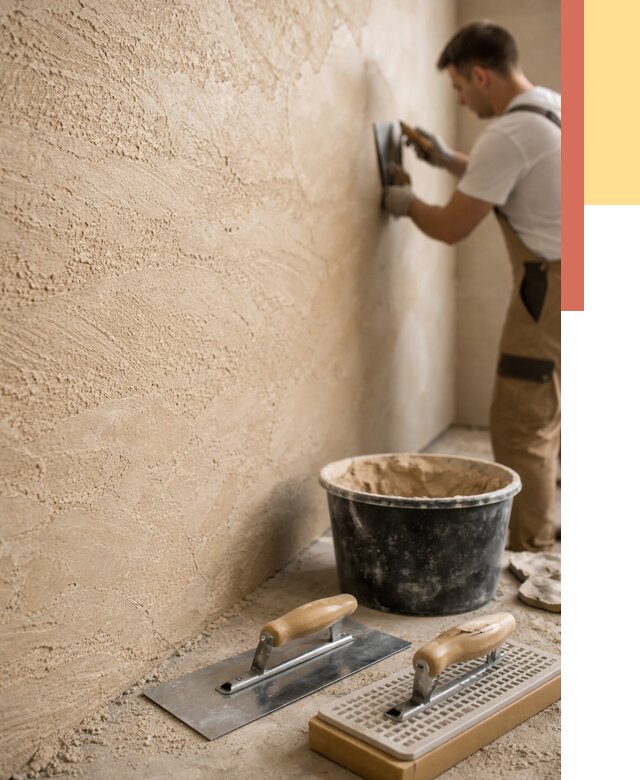 Декоративная штукатурка травертин в Балаково от 1832 руб/м2 — качественно и недорого | ОТДЕЛОЧНИК-Блк