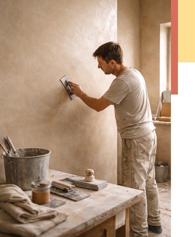 Марокканская штукатурка таделакт в Балаково под ключ от 4274 руб. | ОТДЕЛОЧНИК-Блк