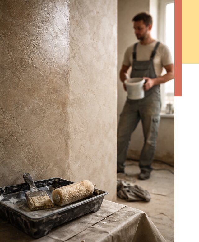 Нанесение воска на штукатурку в Балаково от 3562 руб. | Услуги ОТДЕЛОЧНИК-Блк