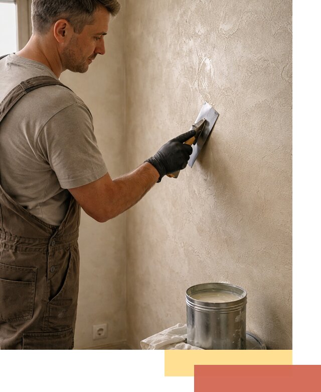 Нанесение воска на штукатурку в Балаково для защиты и блеска