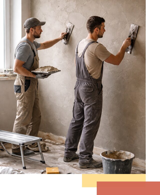 Ремонт декоративной штукатурки и восстановление фактуры в Балаково