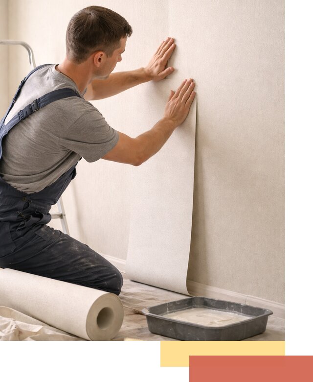 Поклейка флизелиновых обоев в Балаково качественно и быстро