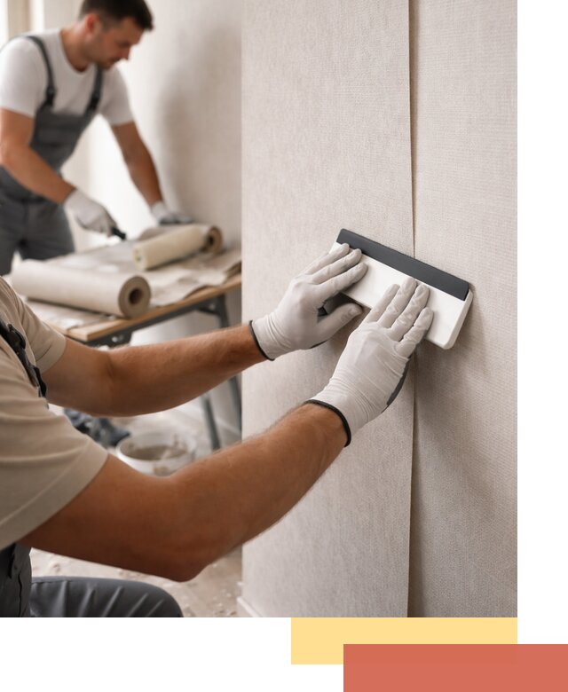 Поклейка обоев под покраску в Балаково профессионально и быстро