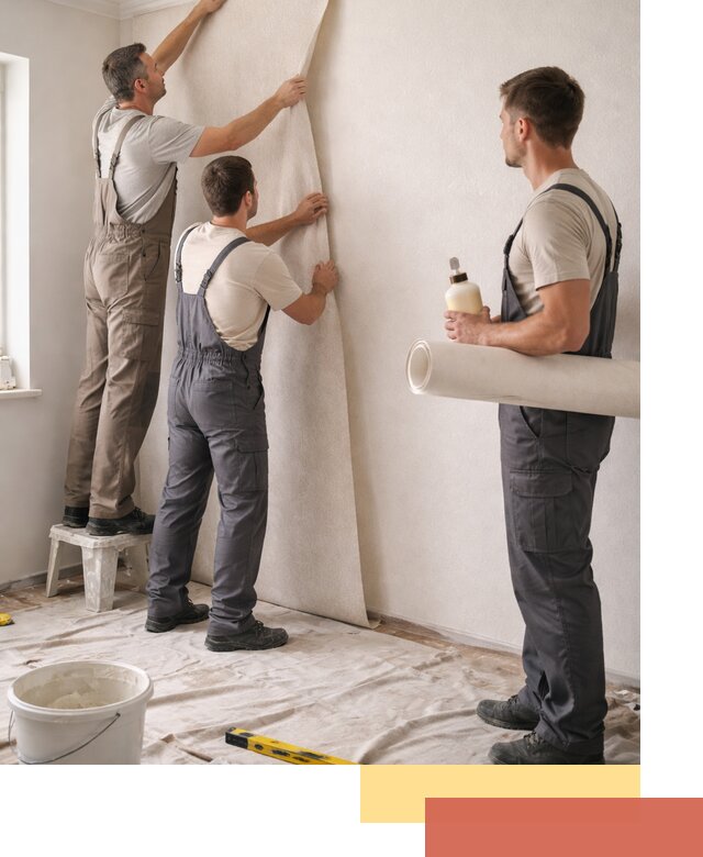 Оклейка стен обоями в Балаково — качественно и профессионально