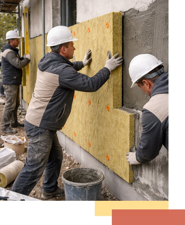 Утепление стен минватой в Балаково — тепло и звукоизоляция