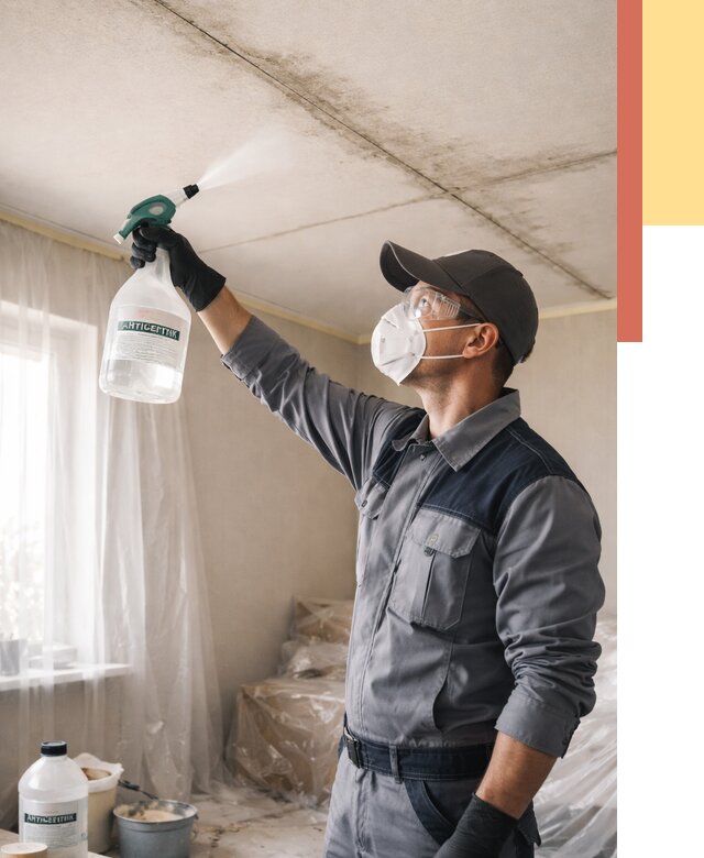 Антисептическая обработка потолка в Балаково от 2544 руб. | ОТДЕЛОЧНИК-Блк