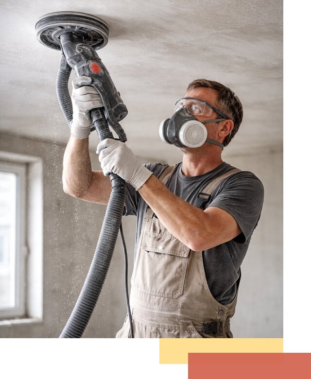 Шлифовка потолка в Балаково — качественная подготовка под отделку