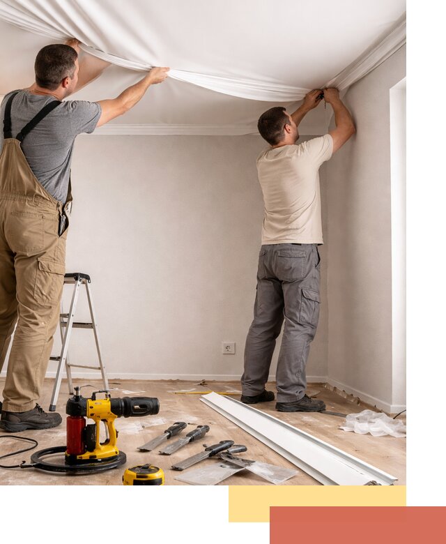 Монтаж ПВХ натяжного потолка в Балаково качественно и быстро