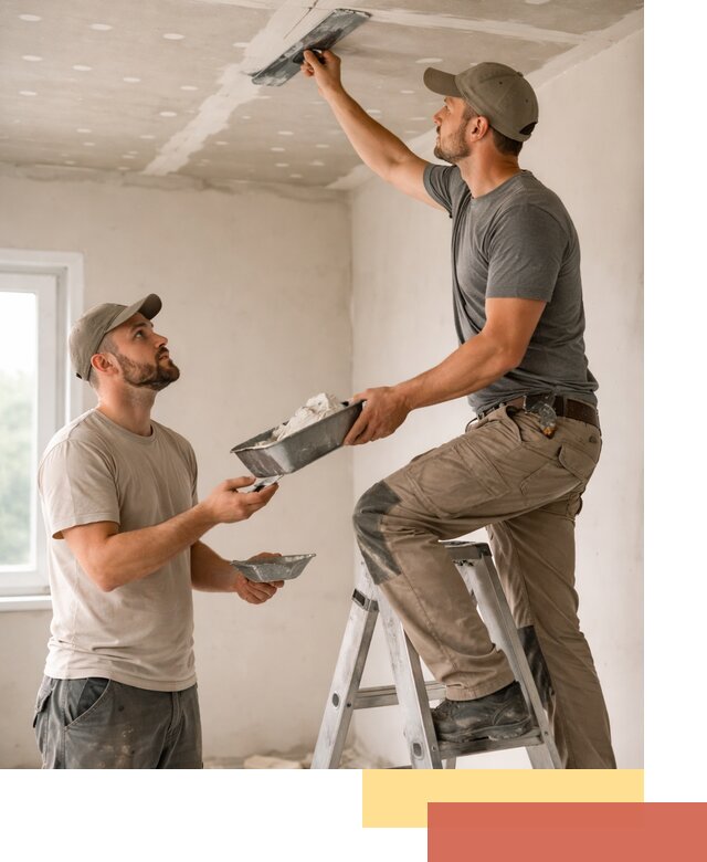 Шпаклевка потолка из гипсокартона в Балаково качественно и быстро