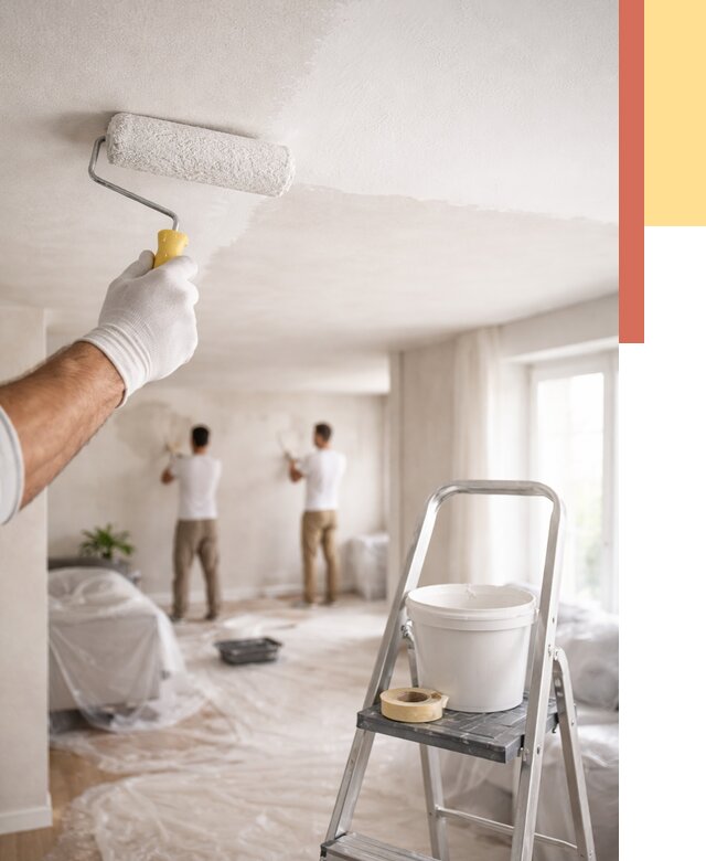 Покраска потолка акриловой краской в Балаково от 2544 руб. | ОТДЕЛОЧНИК-Блк