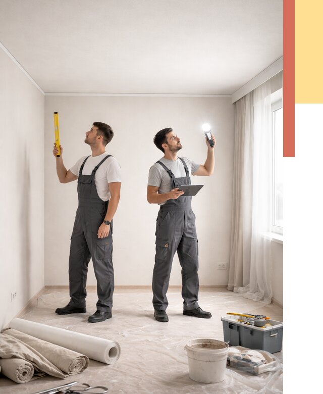 Отделка потолка в Балаково недорого от 763 руб/м2 | Услуги ОТДЕЛОЧНИК-Блк